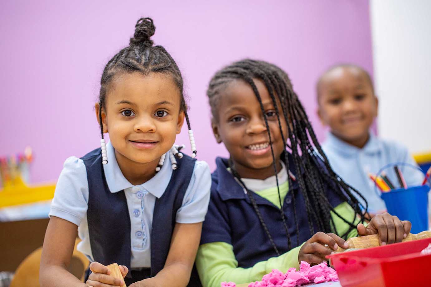  Children at school